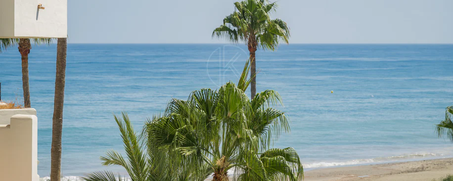 Completely renovated house with unobstructed sea views.