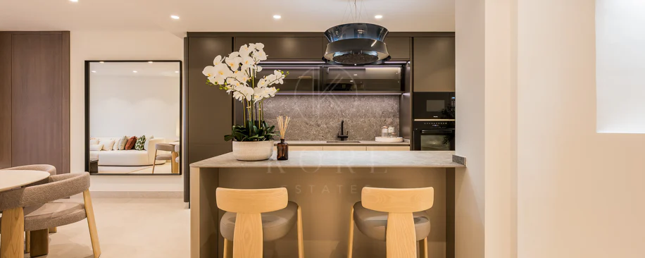 Completely renovated house with unobstructed sea views.