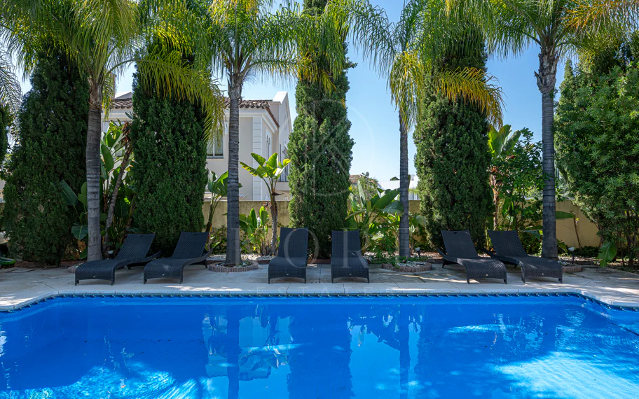 Villa en primera línea de golf en La Reserva de La Quinta
