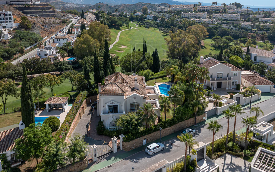 Villa en primera línea de golf en La Reserva de La Quinta