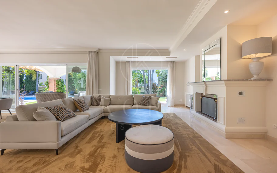 Villa en primera línea de golf en La Reserva de La Quinta