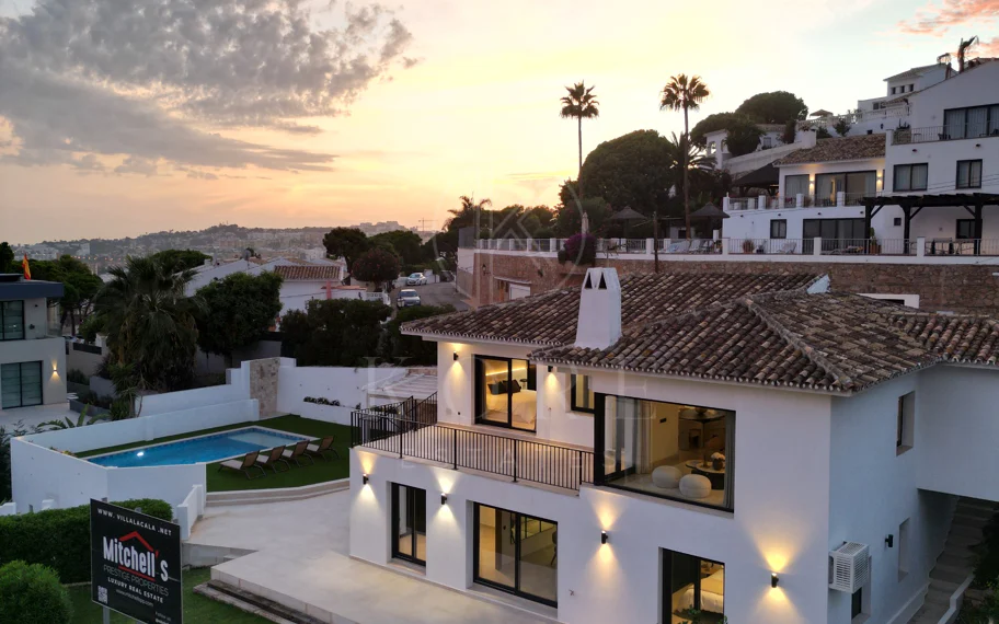 Fully Renovated Luxury Villa ideally located within a short walk to La Cala centre , Beach & Golf