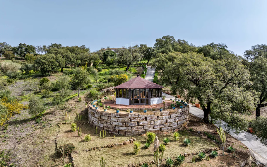 Espectacular finca con vistas al mar en La Mairena