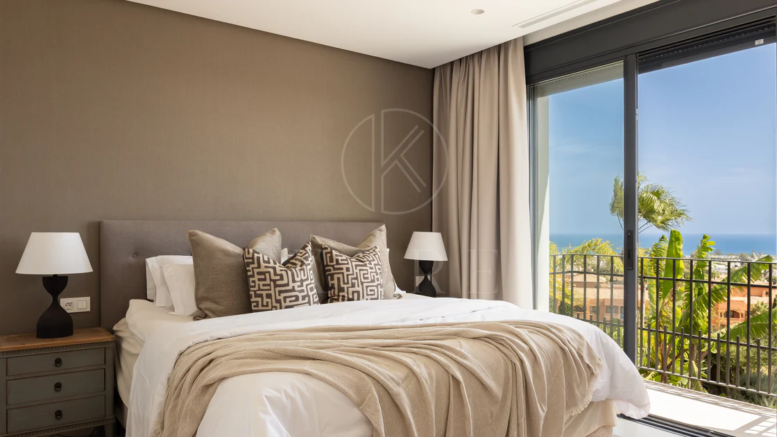 Exquisite Modern Andalusian Masterpiece with Panoramic Sea Views – Los Flamingos, Benahavís