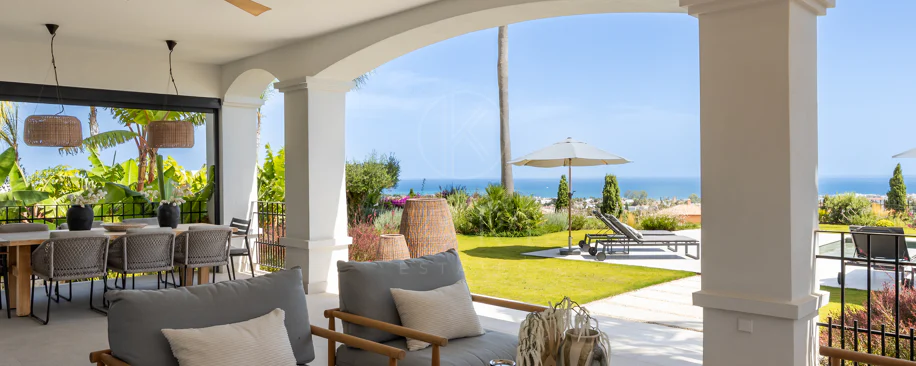 Exquisite Modern Andalusian Masterpiece with Panoramic Sea Views – Los Flamingos, Benahavís