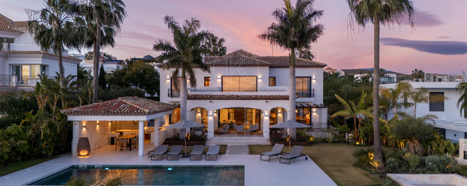 Exquisite Modern Andalusian Masterpiece with Panoramic Sea Views – Los Flamingos, Benahavís