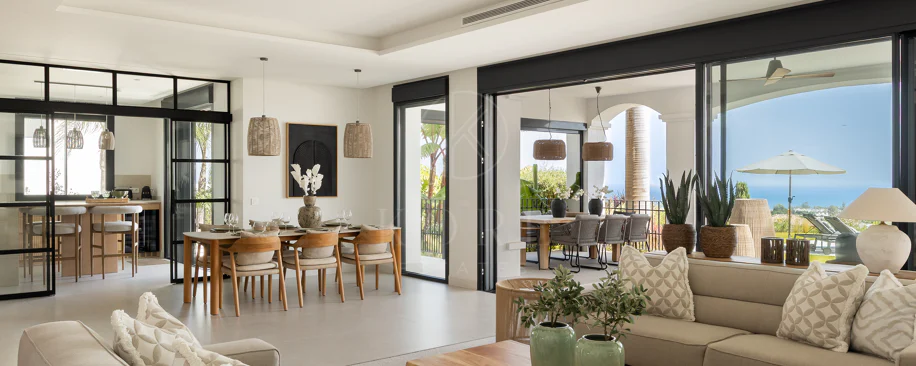 Exquisite Modern Andalusian Masterpiece with Panoramic Sea Views – Los Flamingos, Benahavís