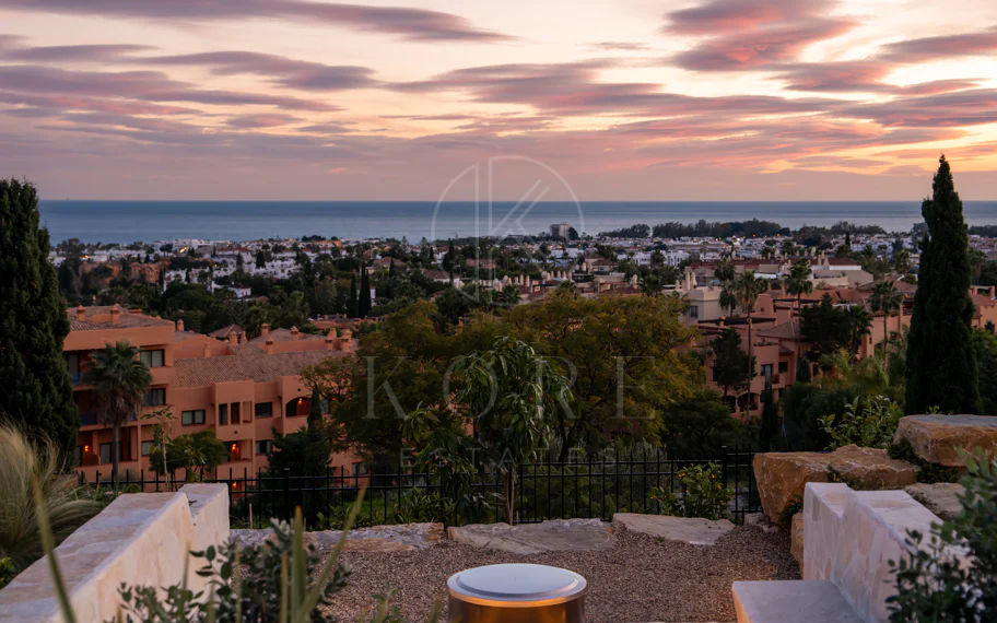 Exquisita obra maestra andaluza moderna con vistas panorámicas al mar – Los Flamingos, Benahavís