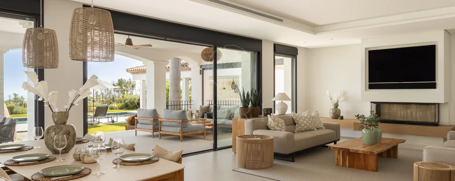 Exquisite Modern Andalusian Masterpiece with Panoramic Sea Views – Los Flamingos, Benahavís