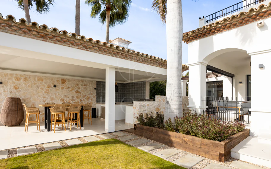 Exquisita obra maestra andaluza moderna con vistas panorámicas al mar – Los Flamingos, Benahavís