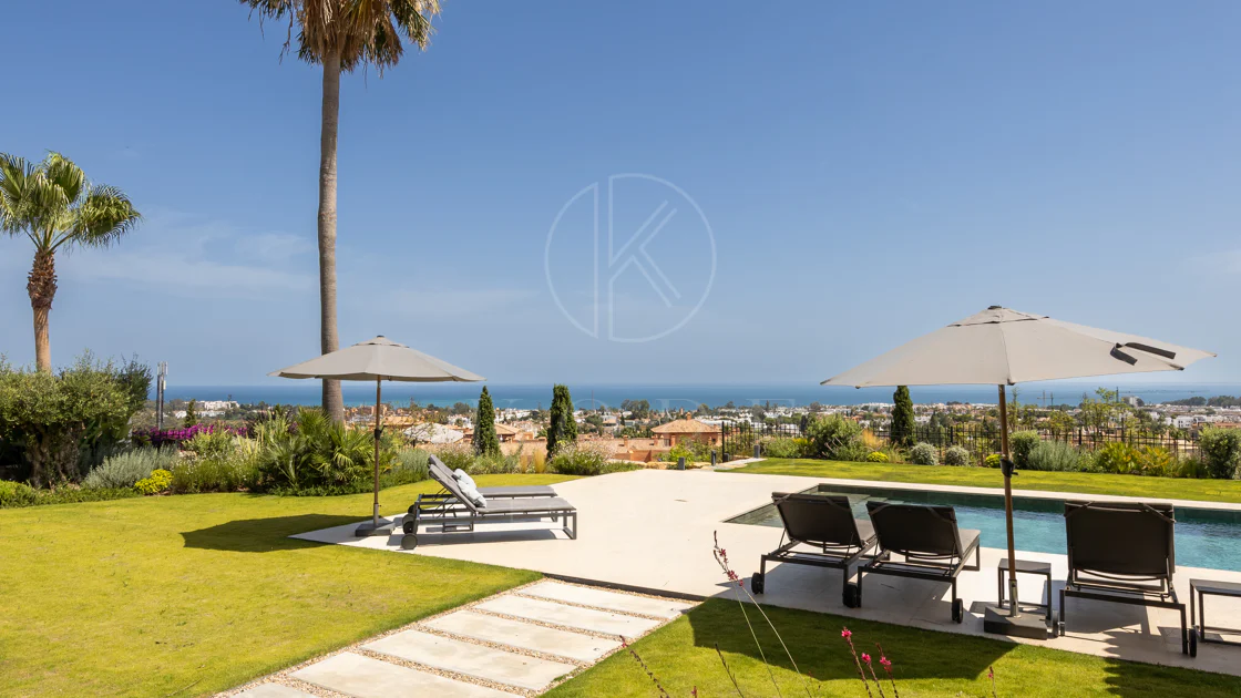 Exquisite Modern Andalusian Masterpiece with Panoramic Sea Views – Los Flamingos, Benahavís