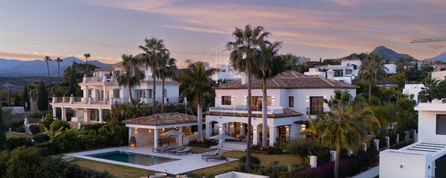 Exquisite Modern Andalusian Masterpiece with Panoramic Sea Views – Los Flamingos, Benahavís