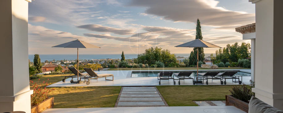 Exquisite Modern Andalusian Masterpiece with Panoramic Sea Views – Los Flamingos, Benahavís