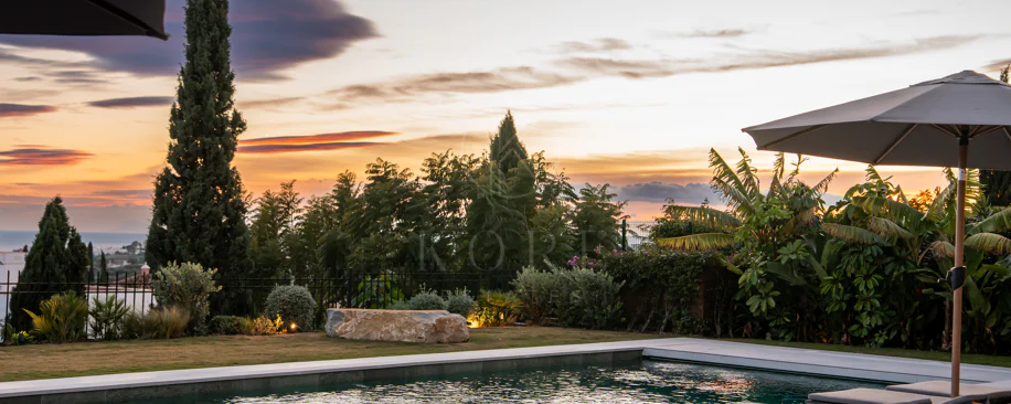 Exquisite Modern Andalusian Masterpiece with Panoramic Sea Views – Los Flamingos, Benahavís
