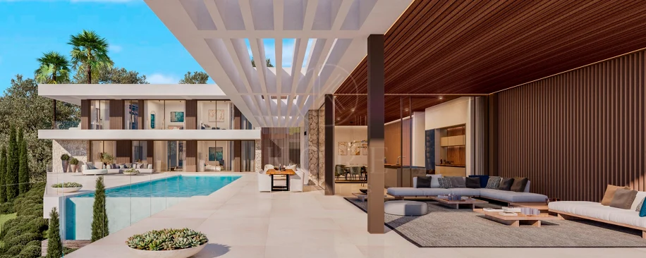 Vilă contemporană de lux de vânzare în La Cala Golf, Mijas - Malaga, Spania