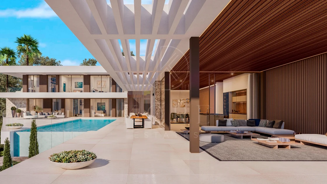 Vilă contemporană de lux de vânzare în La Cala Golf, Mijas - Malaga, Spania