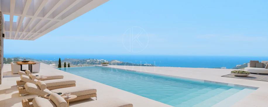 Vilă contemporană de lux de vânzare în La Cala Golf, Mijas - Malaga, Spania