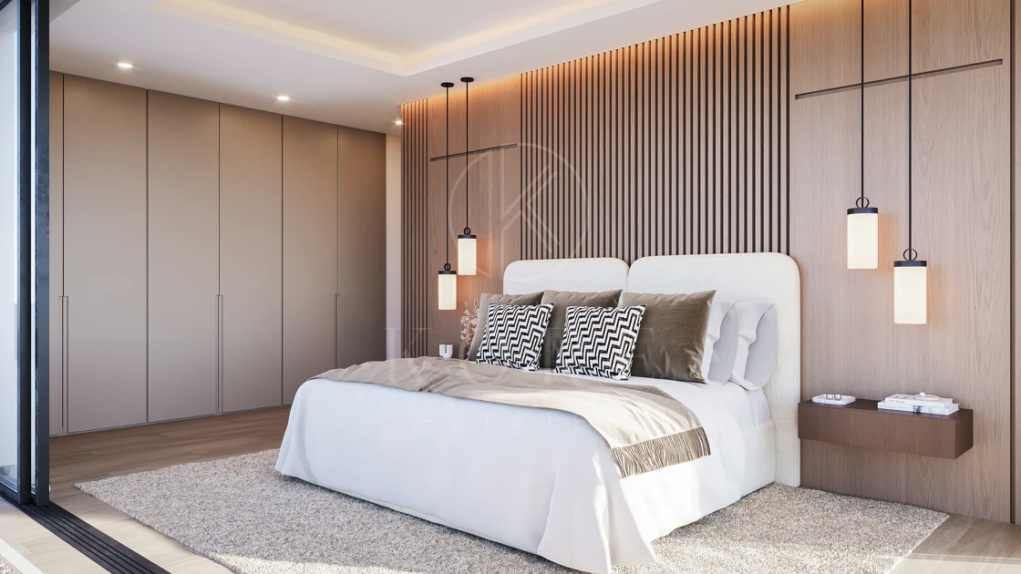 Villa de lujo con vistas panorámicas al mar y al golf – Finalización 2027, Artola Alta, Marbella