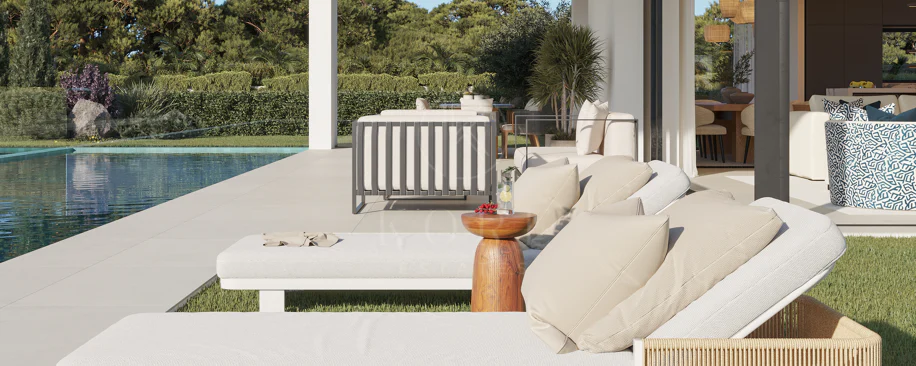 Villa de lujo con vistas panorámicas al mar y al golf – Finalización 2027, Artola Alta, Marbella