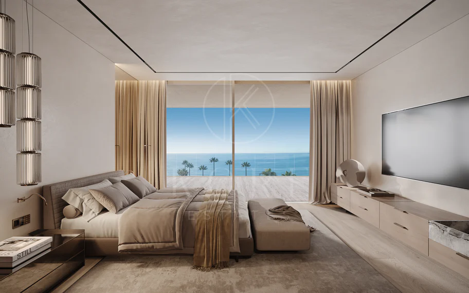 Ático dúplex de lujo con servicios incluidos en Tyrian, Estepona – Primera línea de playa