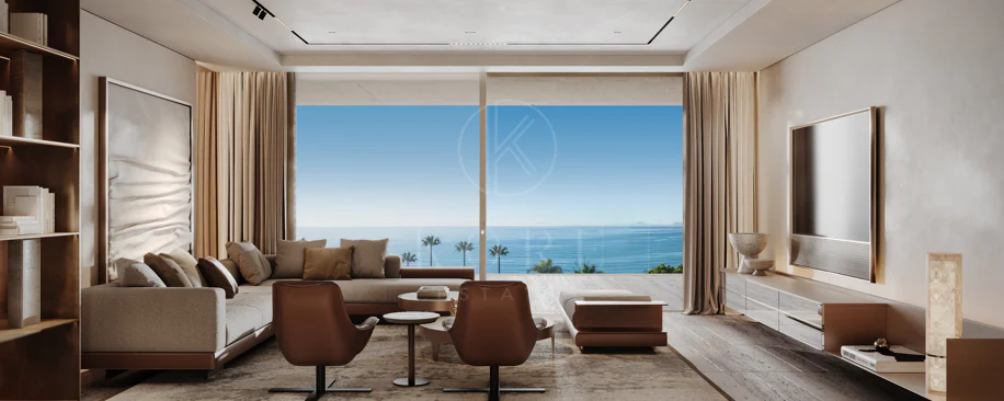 Fully Serviced Luxury Duplex Penthouse for Sale in Tyrian, Estepona – Beachfront