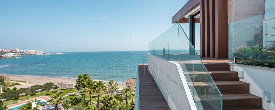 Luxury Beachfront Duplex Penthouse at The Sapphire, Estepona