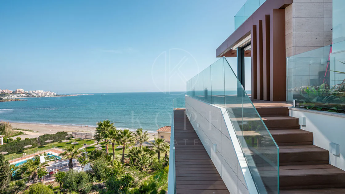 Luxury Beachfront Duplex Penthouse at The Sapphire, Estepona