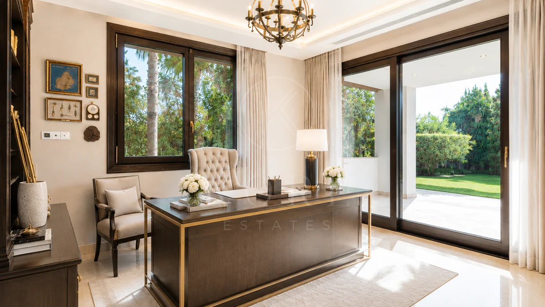 Exceptional Beachside Villa in Guadalmina Baja
