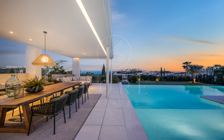Villa moderna espaciosa de nueva construcción en Majestic, Casares