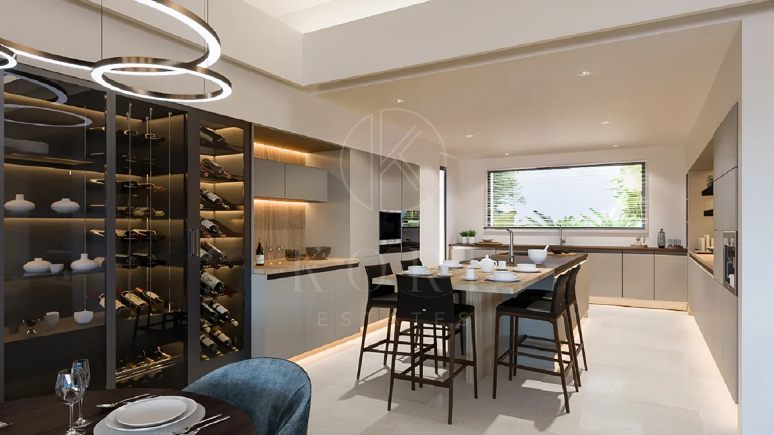 Villa con vistas al mar y montaña en venta en La Reserva de la Cala Golf