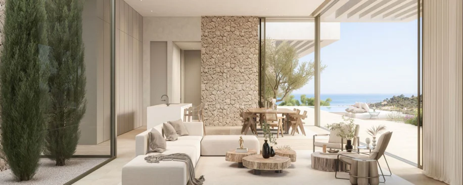 Villa con vistas al mar y montaña en venta en La Reserva de la Cala Golf