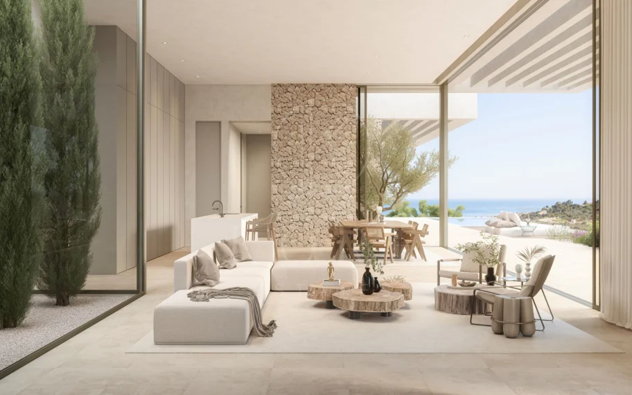 Villa con vistas al mar y montaña en venta en La Reserva de la Cala Golf