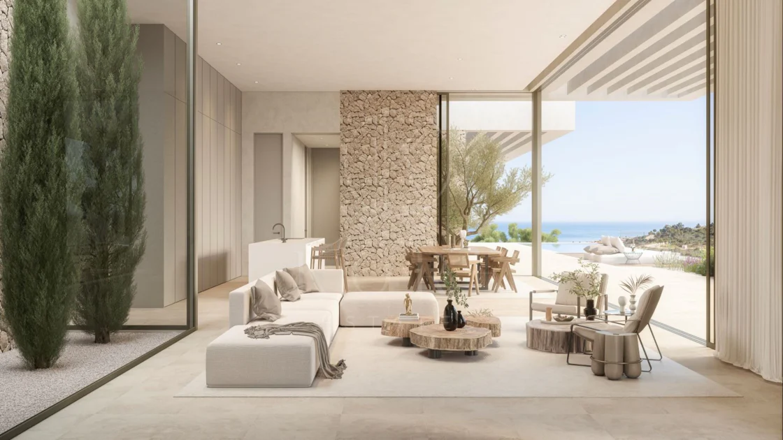 Villa con vistas al mar y montaña en venta en La Reserva de la Cala Golf