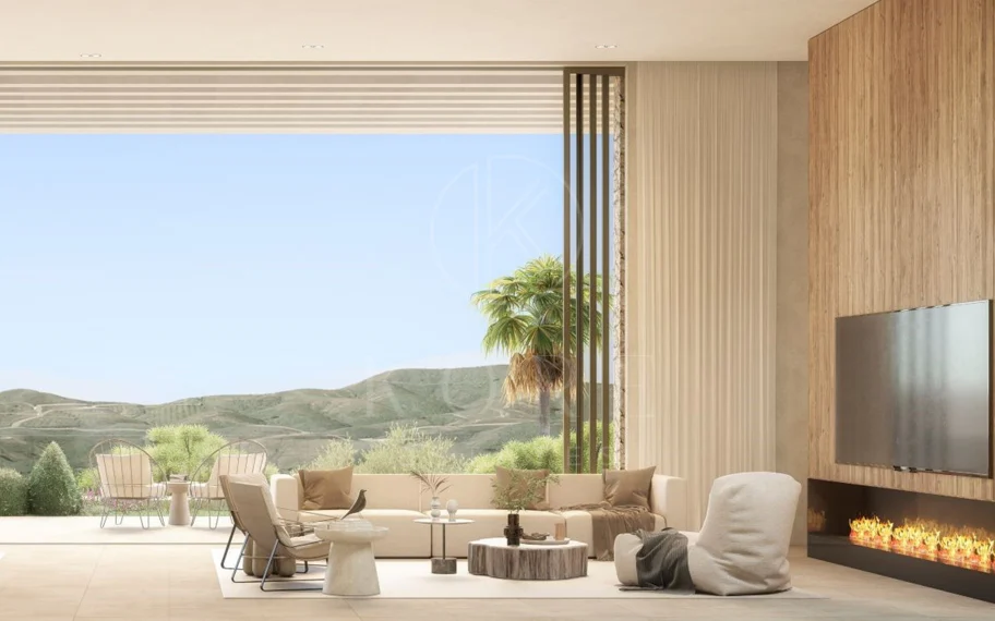 Villa con vistas al mar y montaña en venta en La Reserva de la Cala Golf