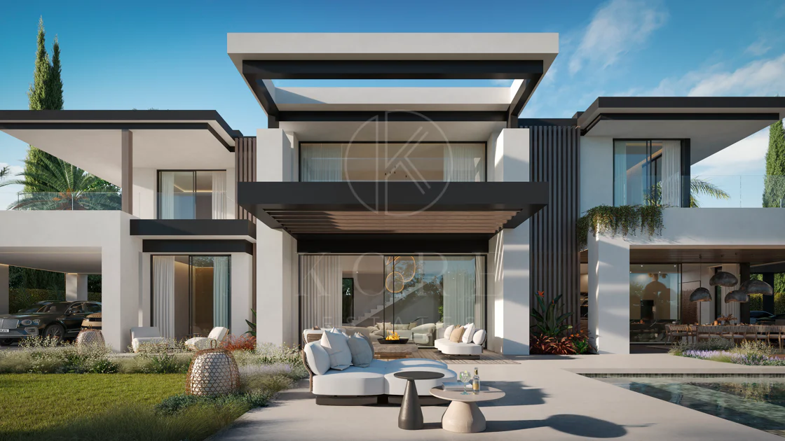 Blume, an exclusive boutique collection of 3 contemporary villas just steps from the beach, in one of Marbella’s most prestigious residential areas.