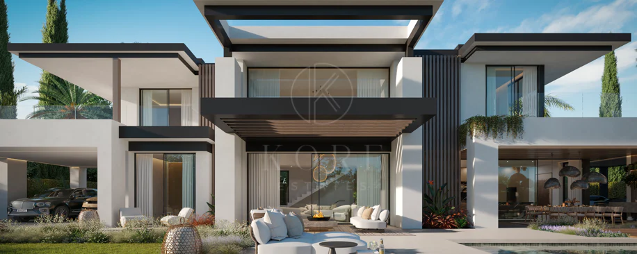 Blume, an exclusive boutique collection of 3 contemporary villas just steps from the beach, in one of Marbella’s most prestigious residential areas.