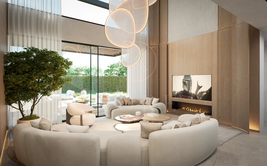 Blume, exclusiva colección boutique de 3 villas contemporáneas a pocos pasos de la playa, en una de las zonas residenciales más exclusivas de Marbella.