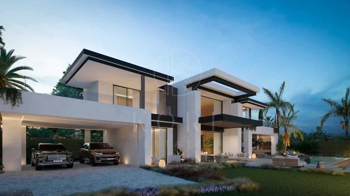 Blume, an exclusive boutique collection of 3 contemporary villas just steps from the beach, in one of Marbella’s most prestigious residential areas.