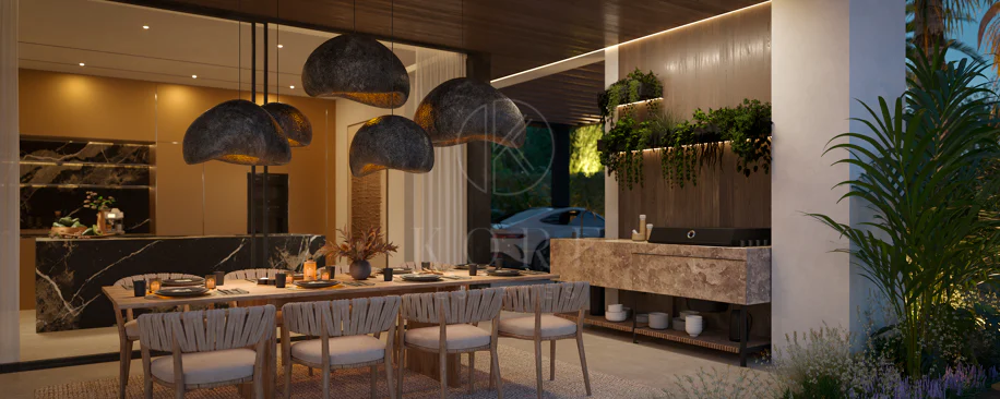 Blume, an exclusive boutique collection of 3 contemporary villas just steps from the beach, in one of Marbella’s most prestigious residential areas.