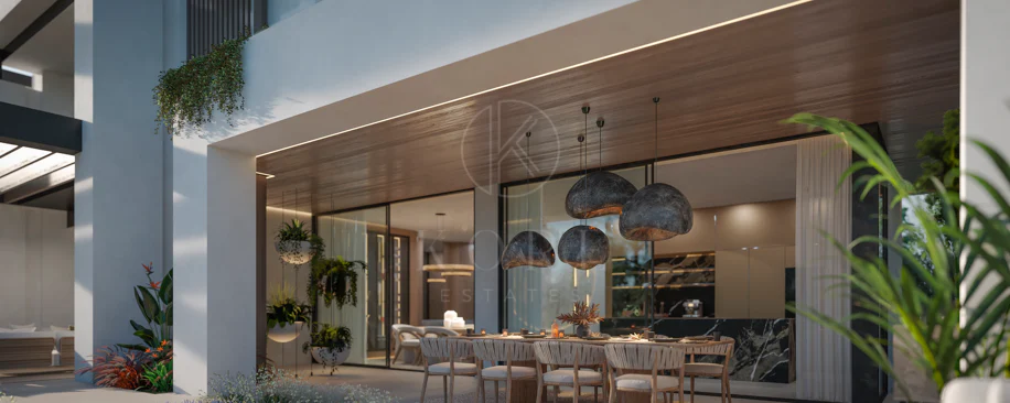 Blume, an exclusive boutique collection of 3 contemporary villas just steps from the beach, in one of Marbella’s most prestigious residential areas.