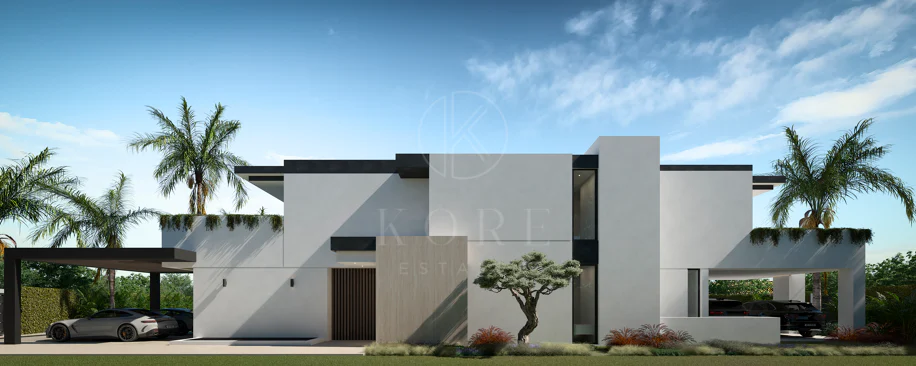 Blume, an exclusive boutique collection of 3 contemporary villas just steps from the beach, in one of Marbella’s most prestigious residential areas.
