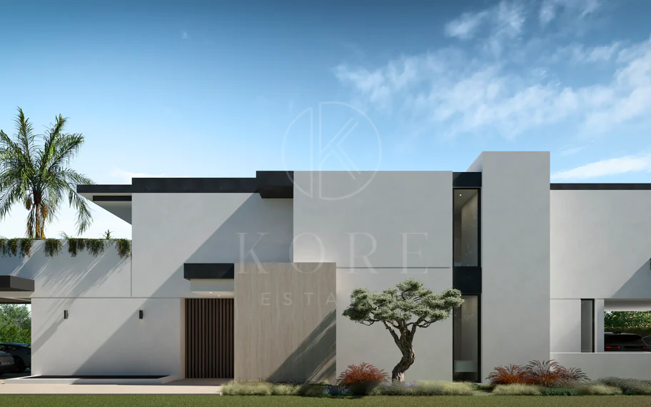 Blume, exclusiva colección boutique de 3 villas contemporáneas a pocos pasos de la playa, en una de las zonas residenciales más exclusivas de Marbella.