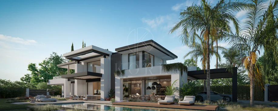 Blume, an exclusive boutique collection of 3 contemporary villas just steps from the beach, in one of Marbella’s most prestigious residential areas.