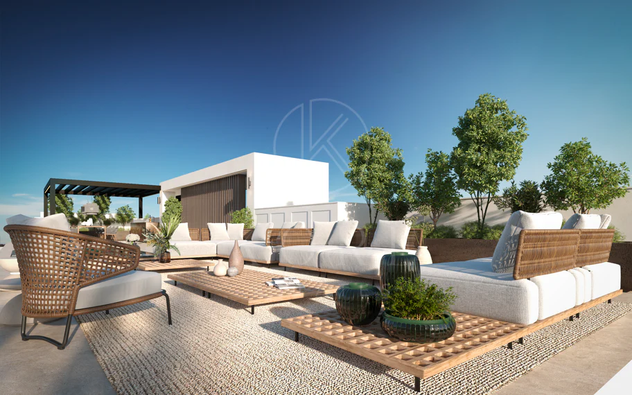 Blume, exclusiva colección boutique de 3 villas contemporáneas a pocos pasos de la playa, en una de las zonas residenciales más exclusivas de Marbella.