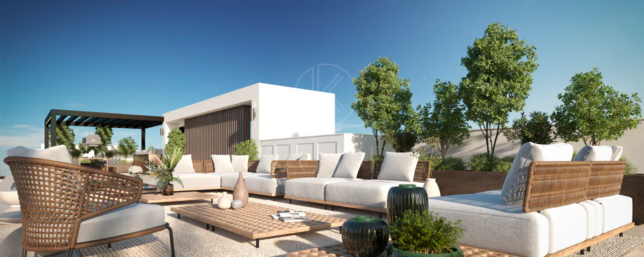 Blume, an exclusive boutique collection of 3 contemporary villas just steps from the beach, in one of Marbella’s most prestigious residential areas.
