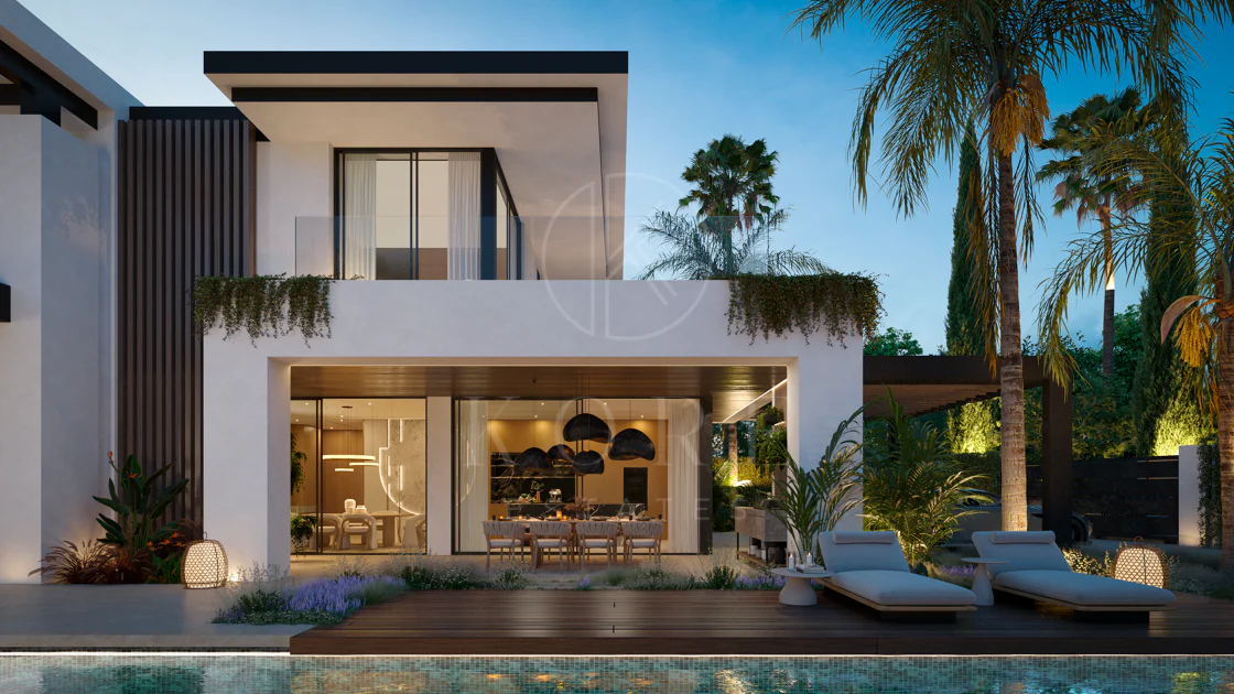 Blume, an exclusive boutique collection of 3 contemporary villas just steps from the beach, in one of Marbella’s most prestigious residential areas.