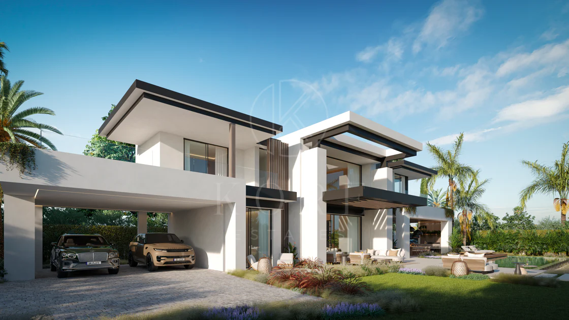 Blume, an exclusive boutique collection of 3 contemporary villas just steps from the beach, in one of Marbella’s most prestigious residential areas.