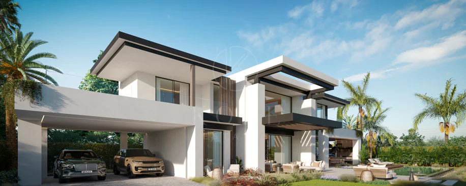 Blume, an exclusive boutique collection of 3 contemporary villas just steps from the beach, in one of Marbella’s most prestigious residential areas.