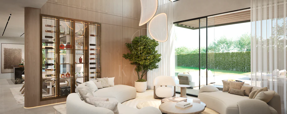 Blume, an exclusive boutique collection of 3 contemporary villas just steps from the beach, in one of Marbella’s most prestigious residential areas.