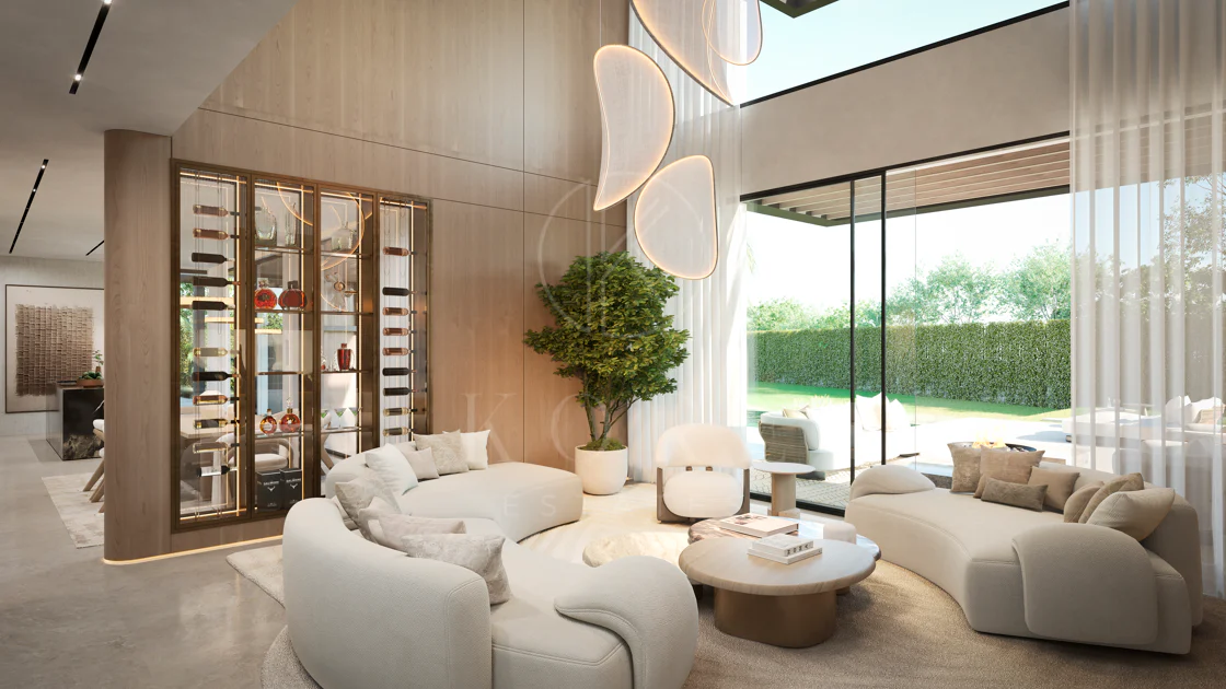 Blume, an exclusive boutique collection of 3 contemporary villas just steps from the beach, in one of Marbella’s most prestigious residential areas.